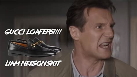 gucci loafers liam neeson|Gucci loafers.